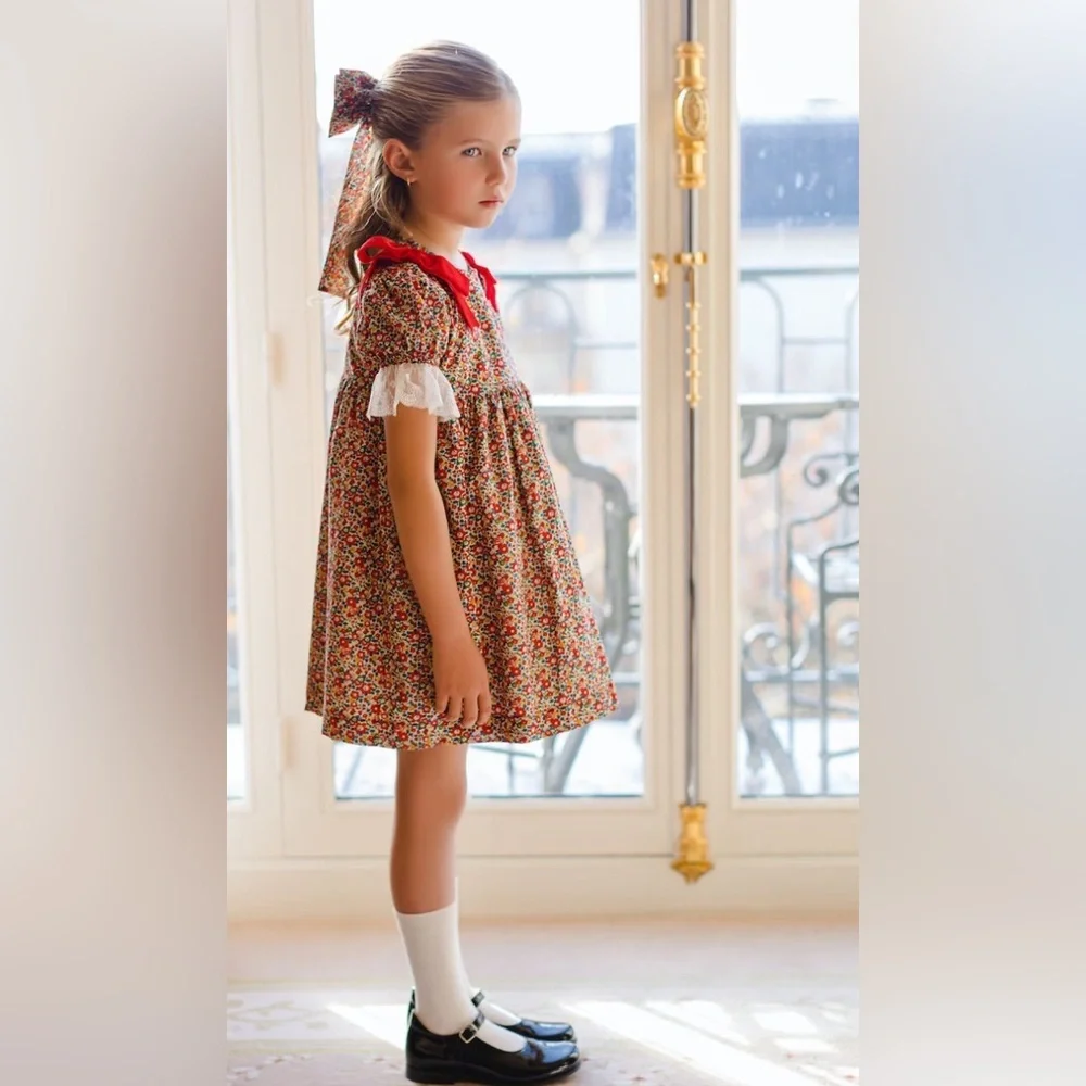 NWT Sal & Pimenta girls Liberty dress size 12